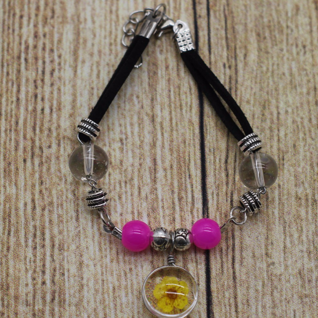 VT105 Vòng tay hoa cúc 5 cái/lốc