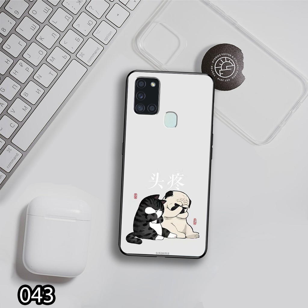 Ốp lưng Samsung A11/A21A21AS  in hình mèo béo siêu đẹp, độc, lạ_KINGSTORE.HN_Ốp SS A11/A21/A21S