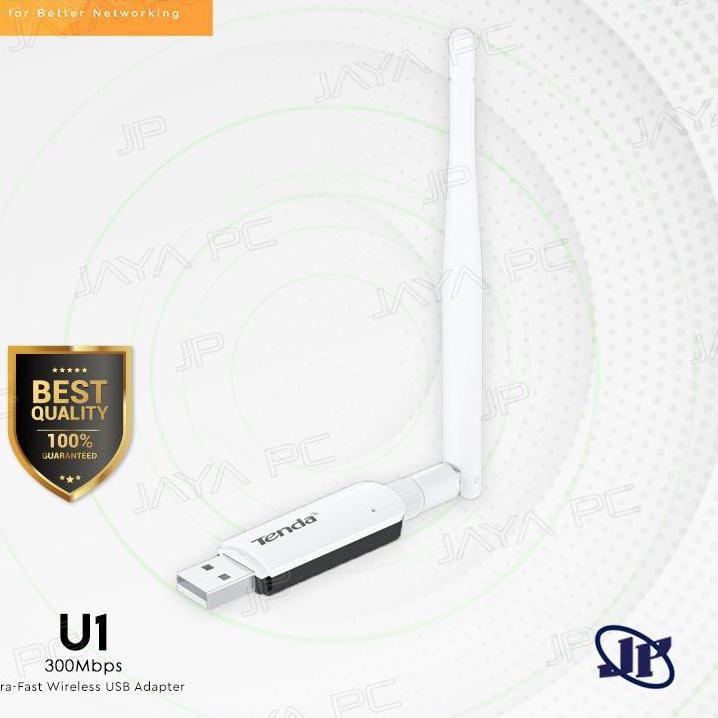 TENDA Bộ Chuyển Đổi Mạng Không Dây U1 Wifi 300mbps