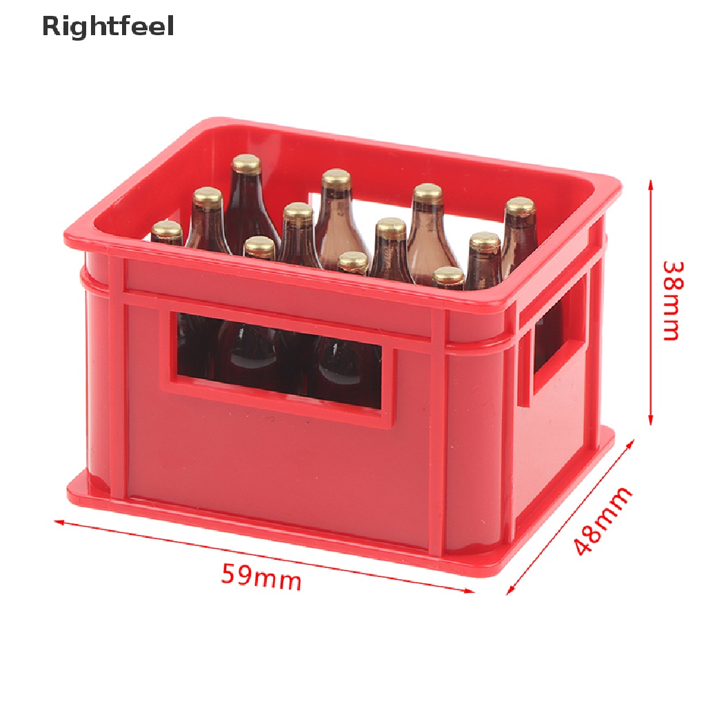 Mô Hình Chai Bia Mini Tỉ Lệ 1: 12 Trang Trí Nhà Búp Bê