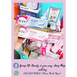 Kem tẩy lông Veet bản Pháp 100ml