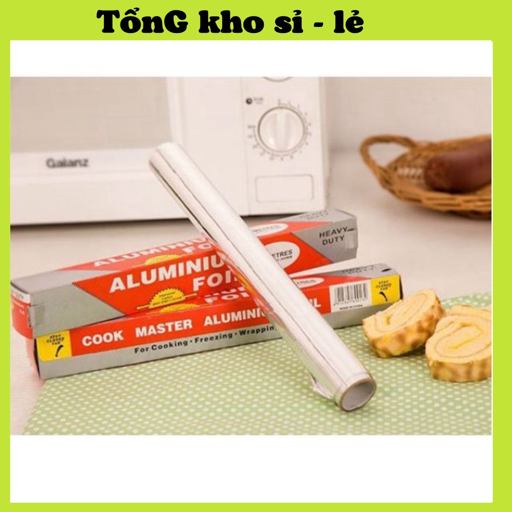 GIẤY BẠC NƯỚNG THỰC PHẨM (THỊT,CÁ,…) LOẠI 5M - 10M - 20M 88220 TỔNG KHO SỈ 88