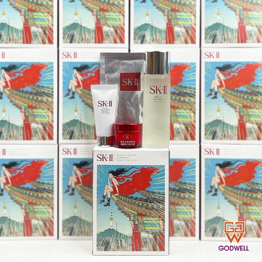 [SK-II] Bộ sản phẩm dưỡng da chống lão hóa Set SK-II Essence Starter Kit Travel Exclusive