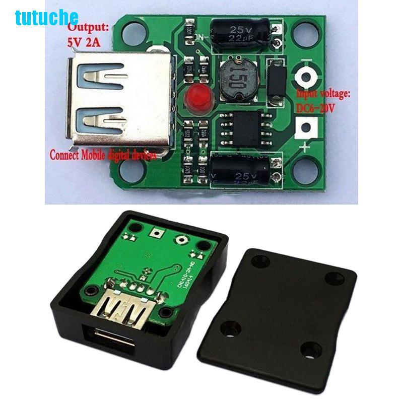 Tấm Sạc Pin Năng Lượng Mặt Trời Dc 6v-20v 18v Sang 5v 2a Usb