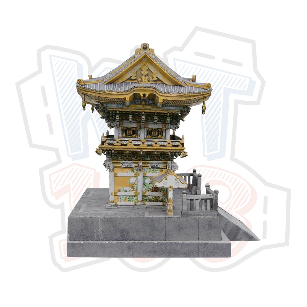 Mô hình giấy kiến trúc Nhật Bản Nikko Toshogu Shrine (Yomeimon)