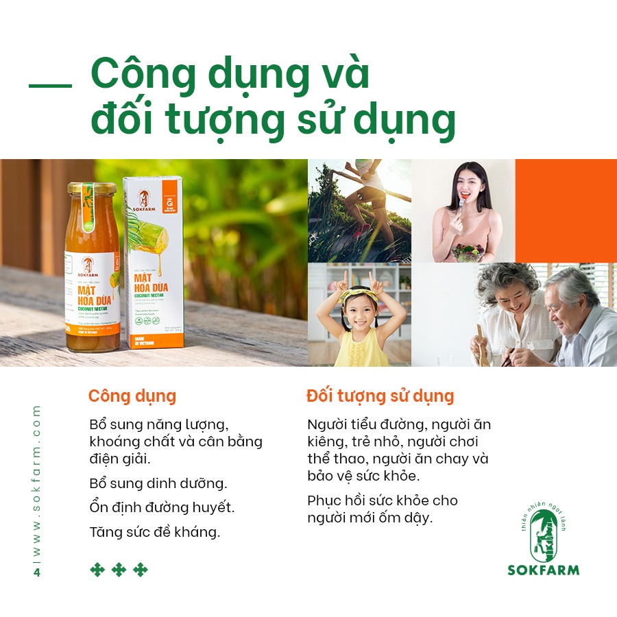 Mật hoa dừa cô đặc (Sokfarm)