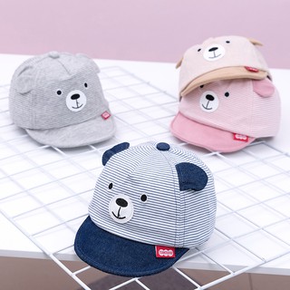 Mũ lưỡi trai mềm cho bé hình gấu