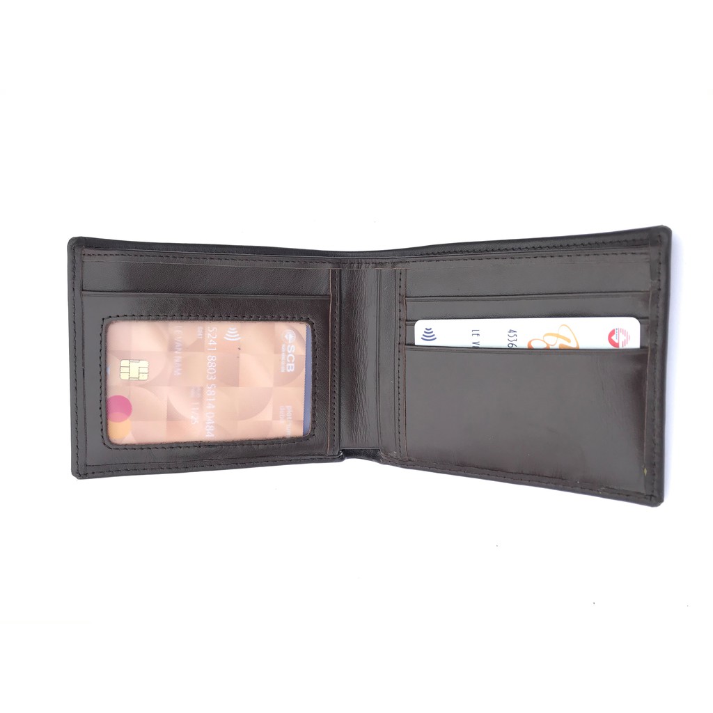 Ví Nam Da Bò Thật 100% Đốt Không Cháy (Ví Ngang) | BigBuy360 - bigbuy360.vn