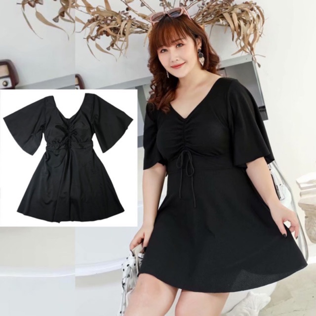 Bikini liền thân big size / plus size / béo - mập siêu che dáng khuyết điểm có sẵn từ 65-85kg