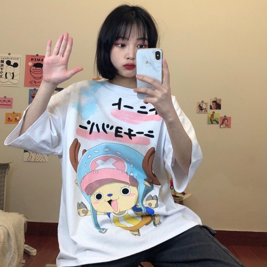 Áo thun Unisex tay lỡ_Form dưới 70kg_Kèm ảnh thật | BigBuy360 - bigbuy360.vn