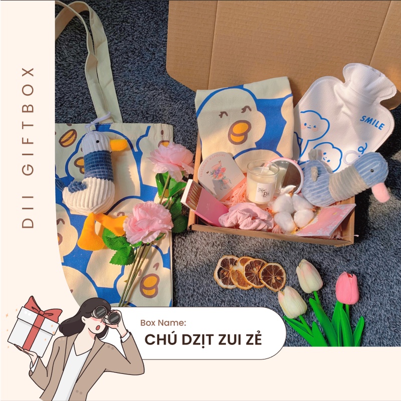 Hộp Quà Sinh Nhật Tặng Bạn Gái Set Quà Sẵn Theo Yêu Cầu Combo Quà Tặng Kỷ Niệm Bạn Nữ CusTom