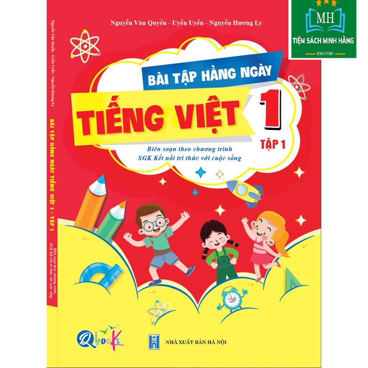 Sách - Bài Tập Hằng Ngày - Tiếng Việt Lớp 1 - Kết Nối Tri Thức Với Cuộc Sống - Tập 1 (1 cuốn)