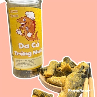 Da cá trứng muối 250g boomboom, đồ ăn vặt hà nội, vừa ngon vừa rẻ