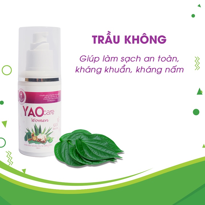 [100ml] Dung dịch vệ sinh thảo dược Yaocare Women