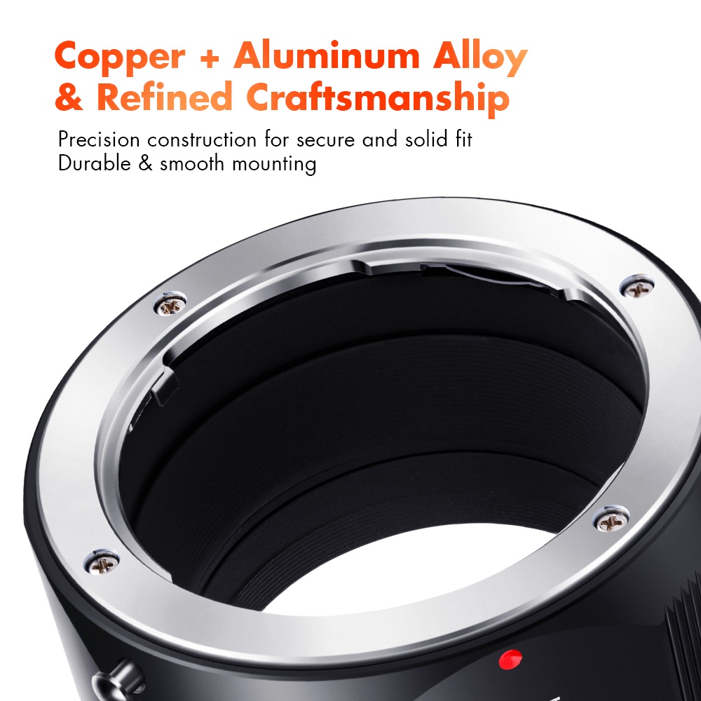 Ngàm Chuyển Đổi Ống Kính Contax Yashica Sang Sony NEX E Camera A6500