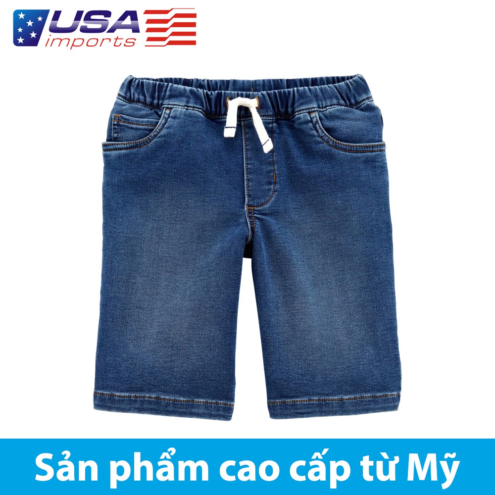 Quần short jean cho bé Car-tờ Auth Từ Mỹ (3I501210)