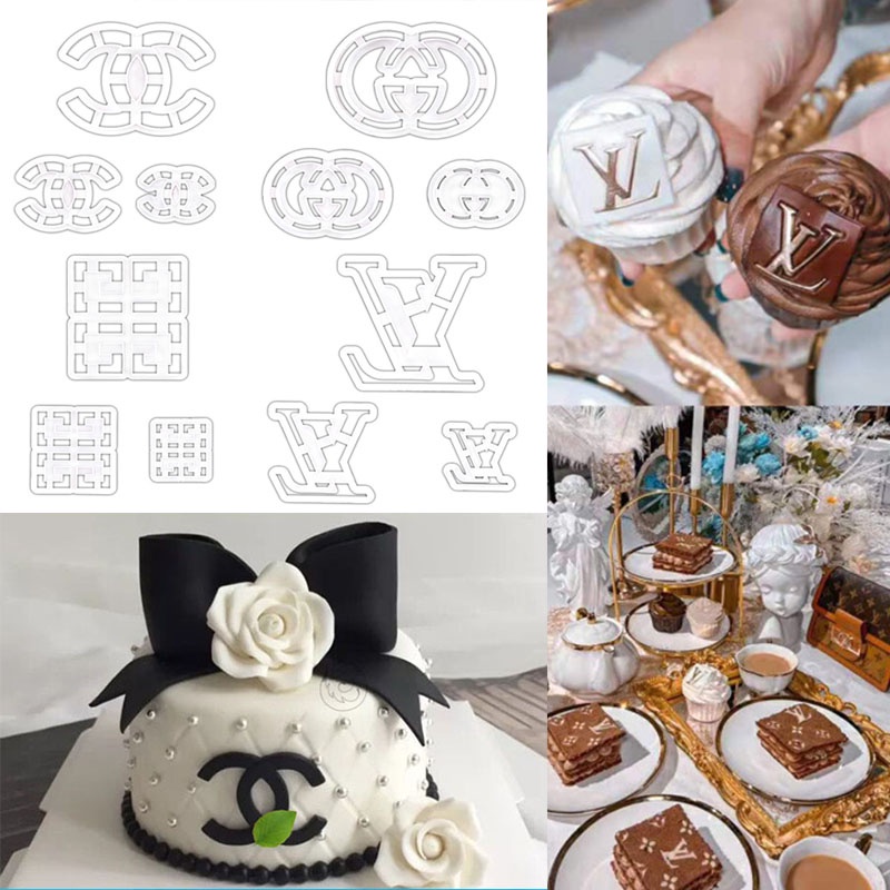 Bộ dụng cụ cắt kẹo đường trang trí bánh