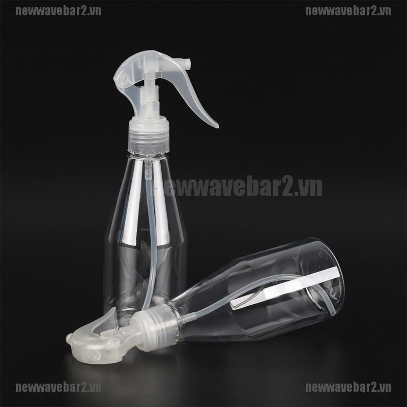 (Hàng Mới Về) Chai Nhựa Trong Suốt Dung Tích 200ml Đựng Dung Dịch Làm Tóc Tiện Lợi