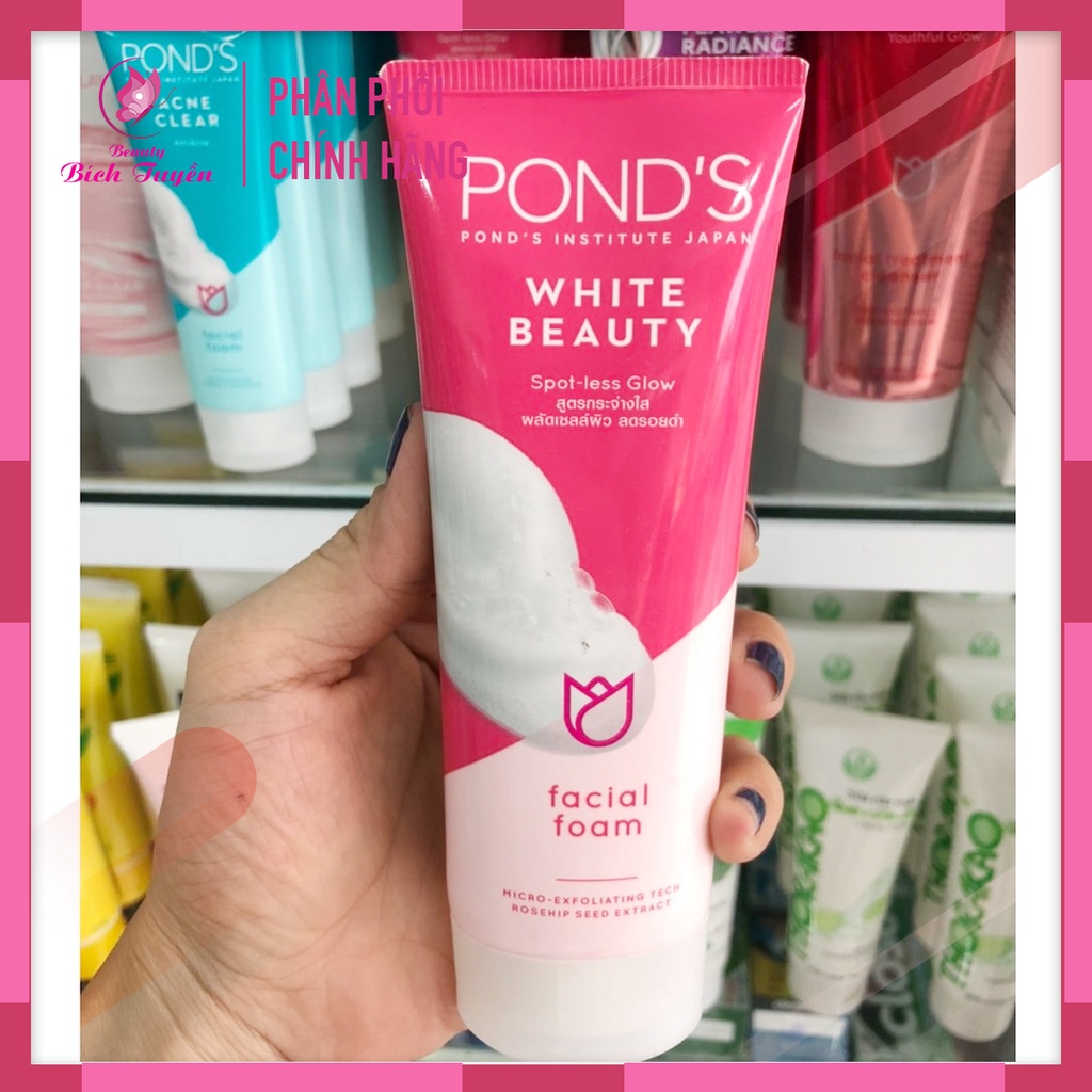 Sữa Rửa Mặt Trắng Hồng POND'S WHITE BEAUTY 50g - 100g