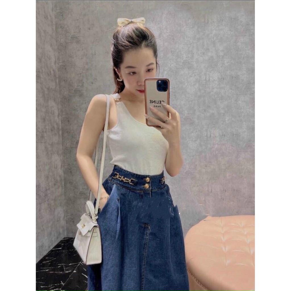 Áo ba lỗ quai nối chốt