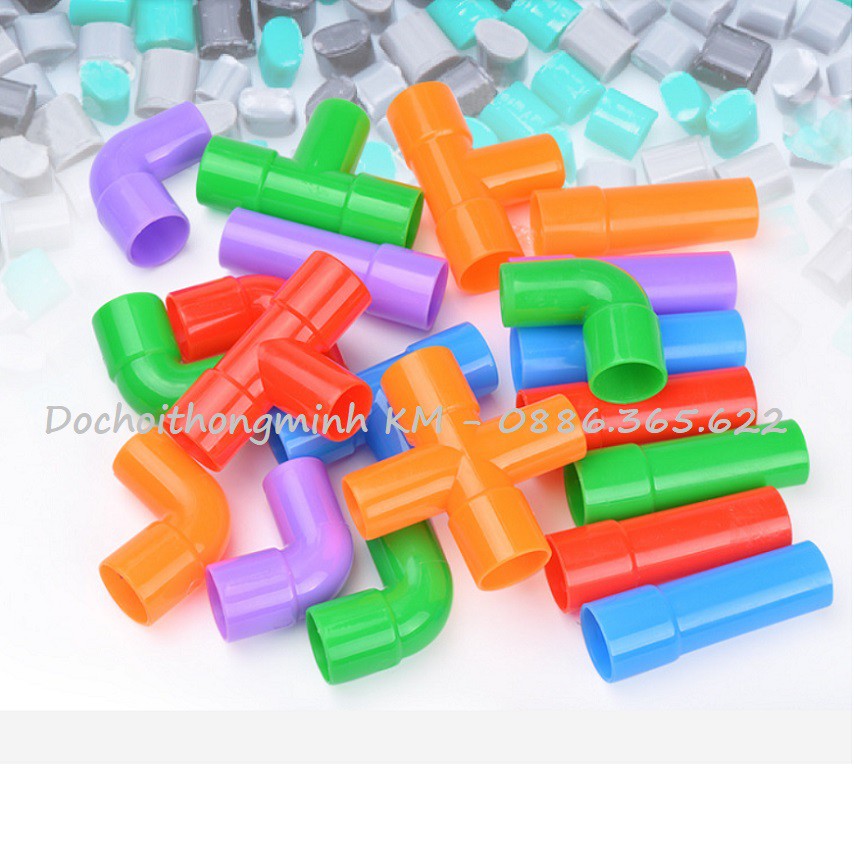T14 - Túi lắp ráp Lego đường ống nước size lớn