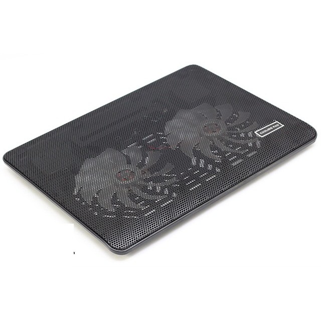 Đế tản nhiệt Cooling Pad N130 có 2 quạt giúp làm mát nhanh, phù hợp cho laptop dưới 17inch