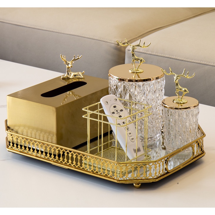 Khay Gương. Khay Gương Trang Trí Decor