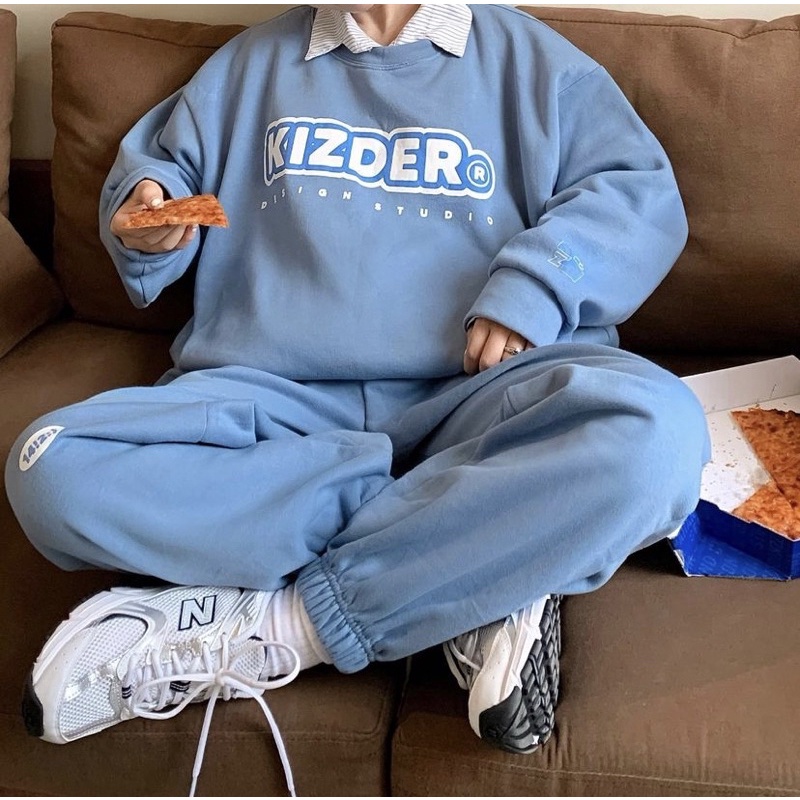 Bộ Set Nỉ KIZDER Unisex Nam Nữ Form Tiêu Chuẩn, Chất liệu co dãn, vải mịn, trẻ trung