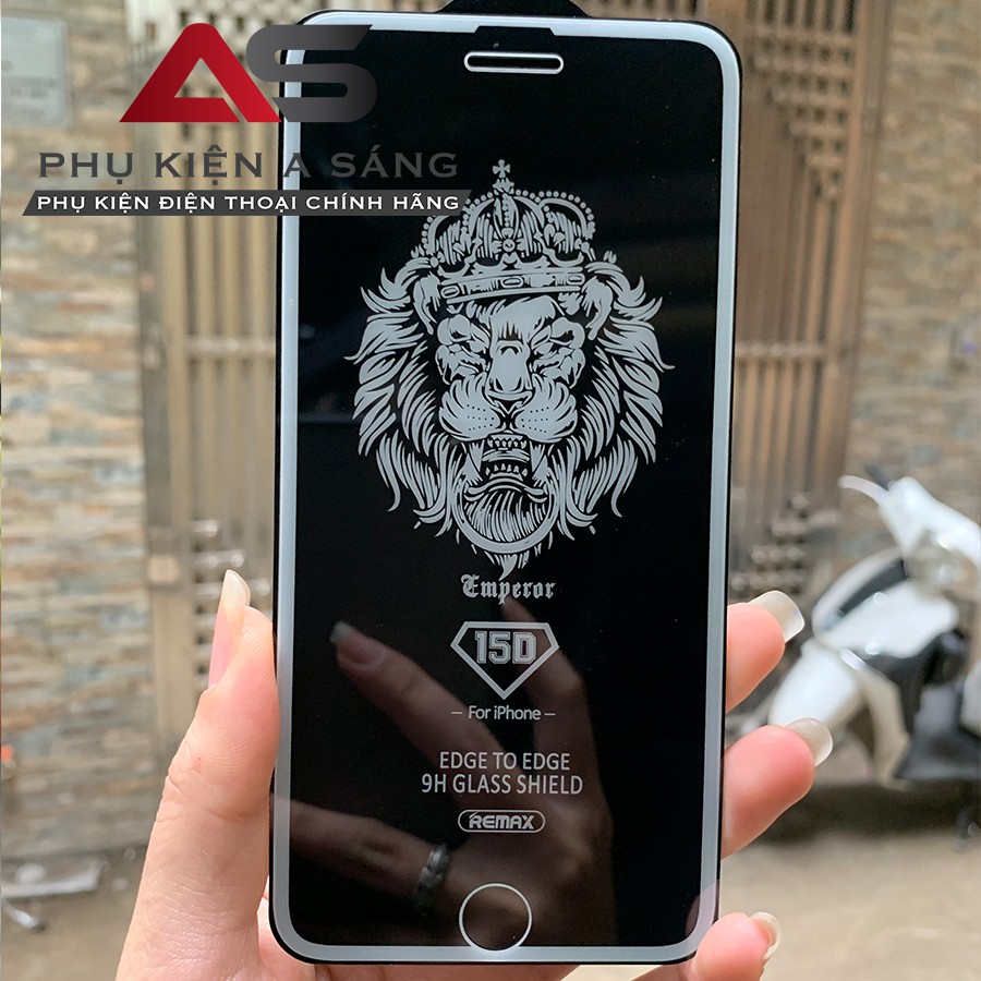 Cường Lực Full Màn Remax 15D Cho Tất Cả Các Dòng Máy Iphone