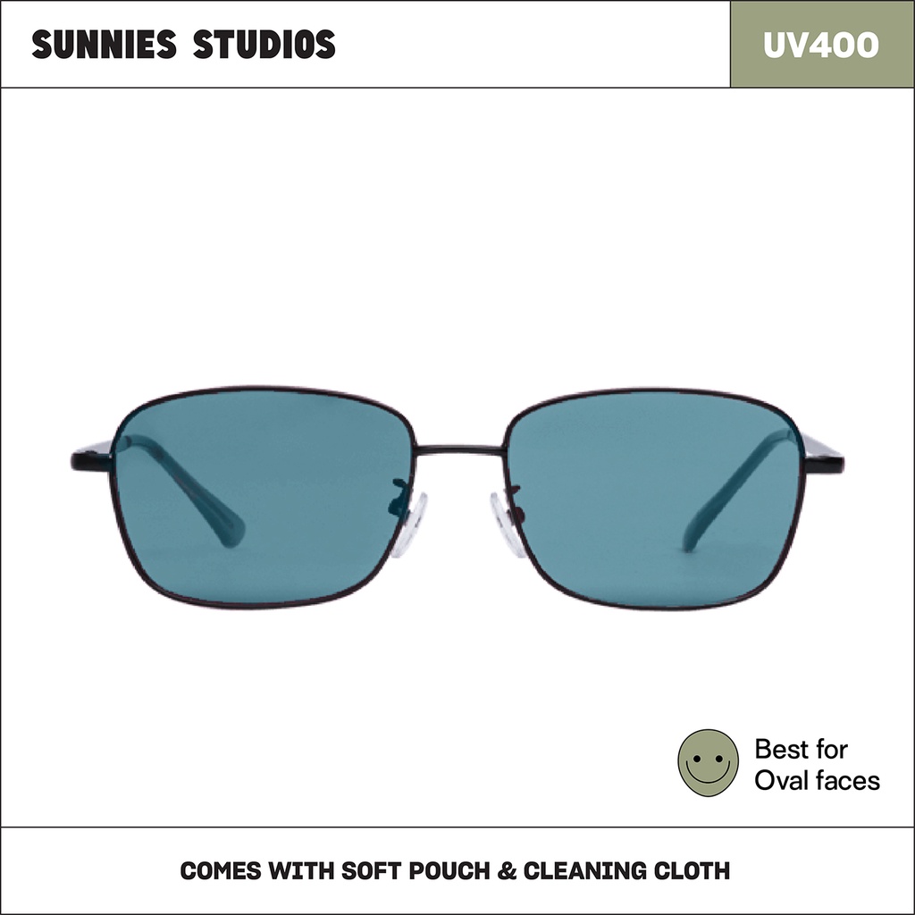 Kính mát Sunnies Studios Gọng Vuông Emman in Seal