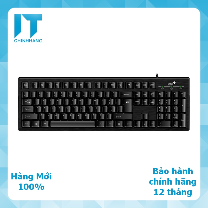 Bàn Phím Có Dây Smart Genius KB101 - Hàng Chính Hãng