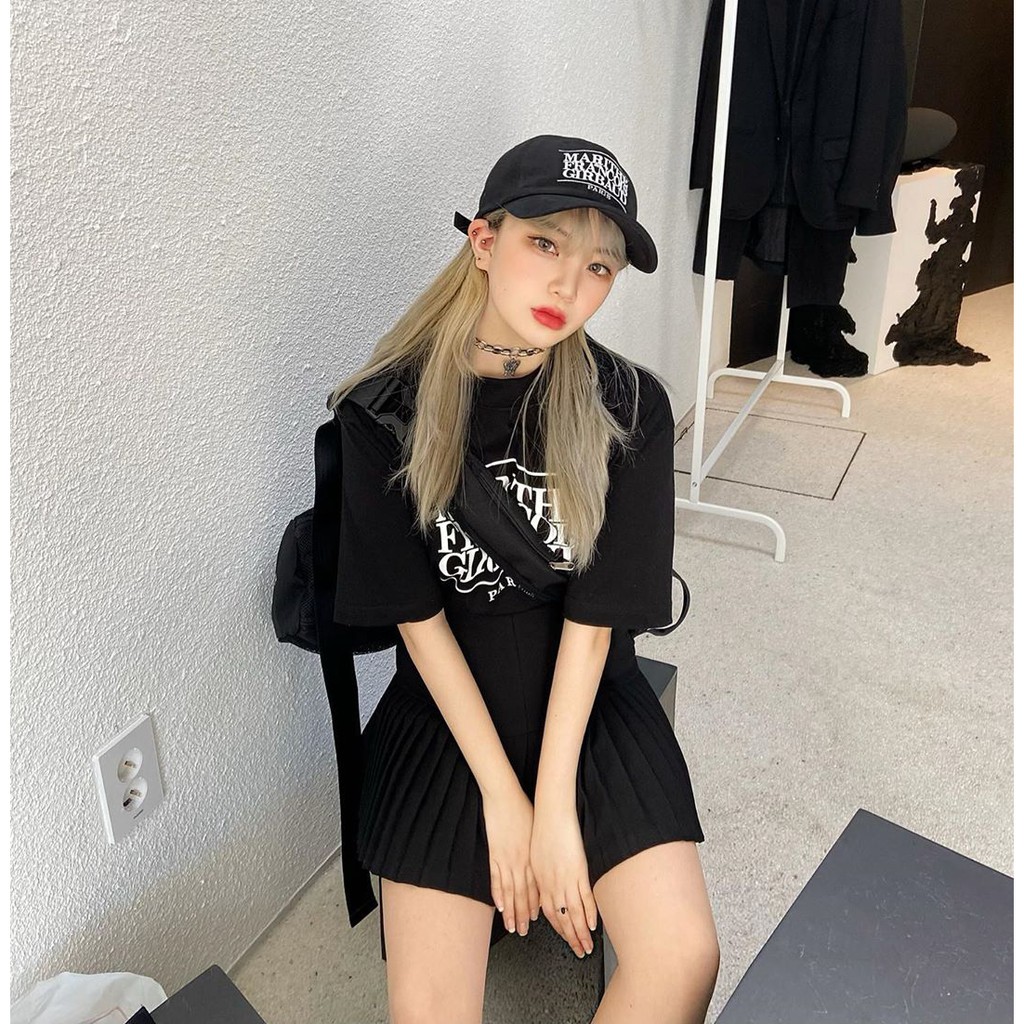 Áo phông Marithe Unisex giống Jennie BLACKPINK và Beomgyu TXT