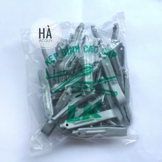 Kẹp bình Acquy Xám LK 30A - 7Cm -10 cặp