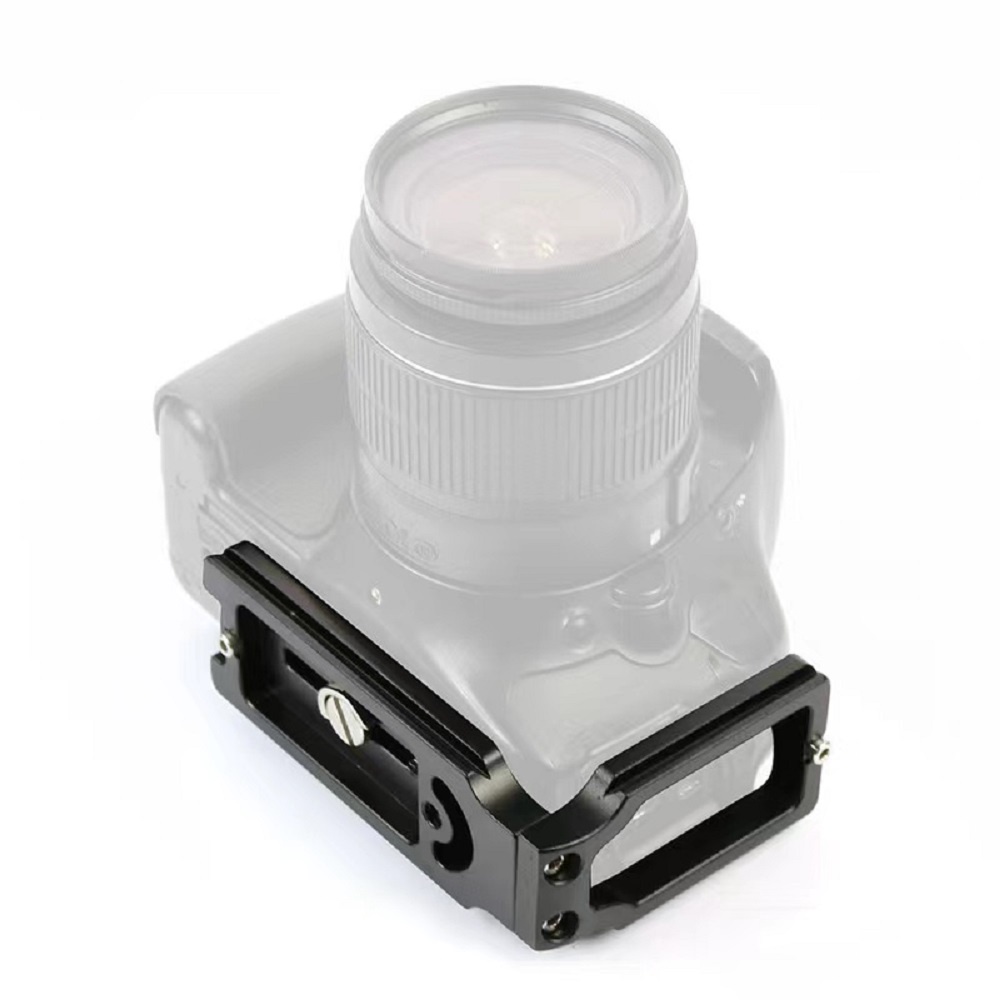 Giá đỡ Lammcou hình chữ L nằm ngang tháo nhanh gắn chân máy ảnh cho DSLR Canon Nikon Sony DJI Osmo Ronin Zhiyun