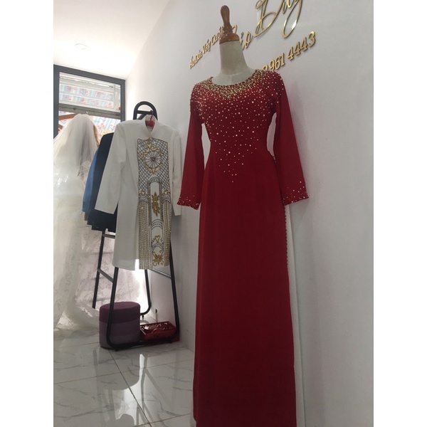 Áo dài Mẹ sui gia