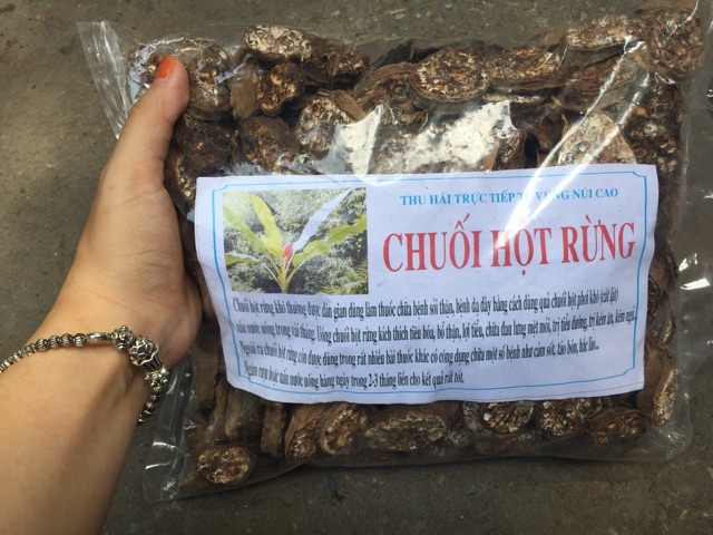 Chuối hột rừng khô thái lát 1kg | BigBuy360 - bigbuy360.vn