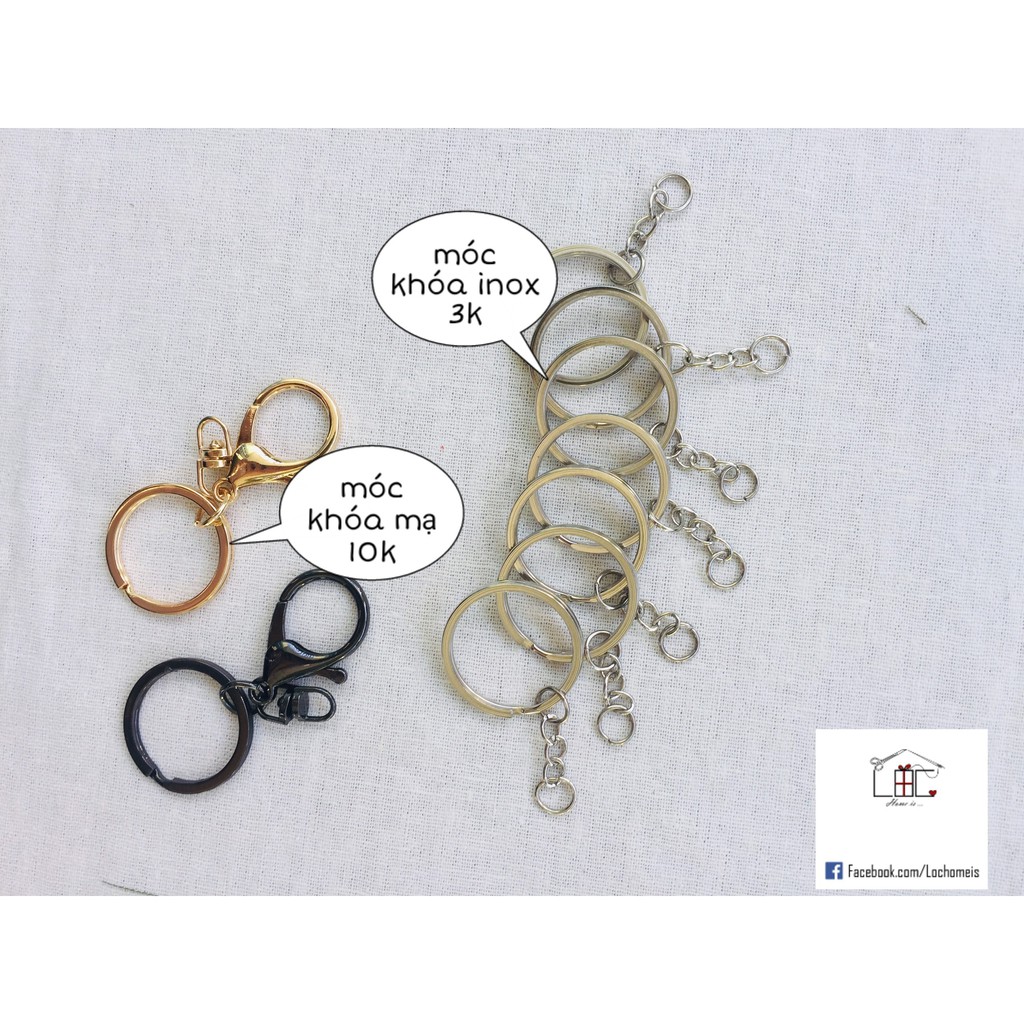 Móc khóa handmade - LỘC Homeis
