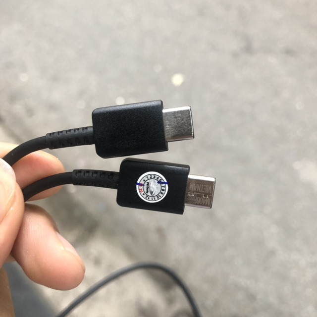 Cáp Sạc Type C to Type C Zin Samsung S10 5G A70 Xịn