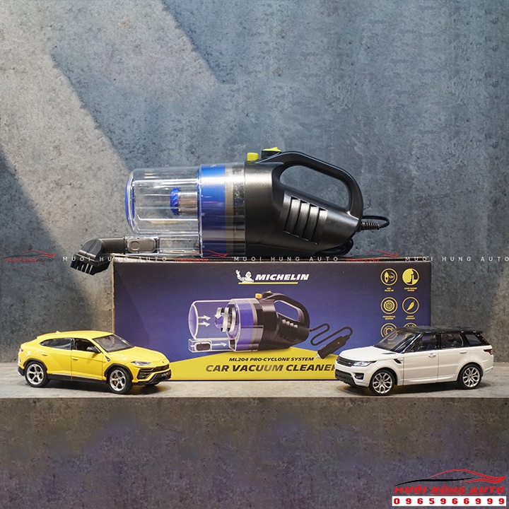 Máy Hút Bụi Cầm Tay Mini Cao Cấp Dành Cho Xe Hơi MICHELIN ML204