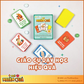 Thẻ Card Game Nhân Quả ( rèn tư duy cho trẻ )