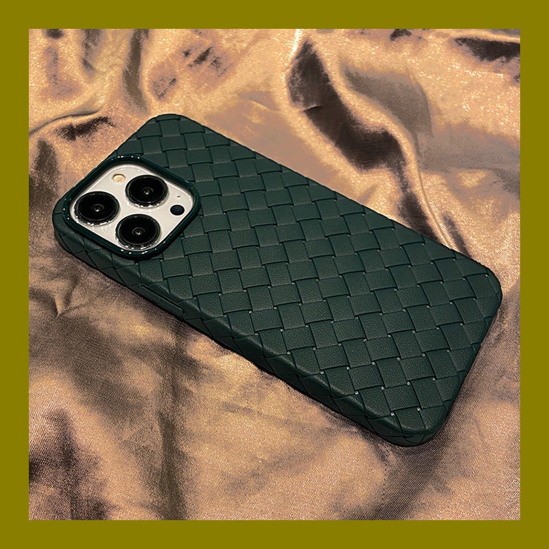 Ốp Điện Thoại Dẻo Dạng Bện Chống Sốc Thoáng Khí Cho Iphone 13 12 11 Pro Max Xs X XR Max 7 8 PLUS