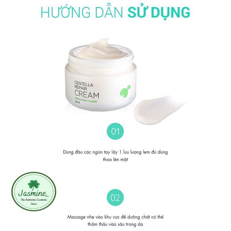 KEM DƯỠNG ẨM CHIẾT XUẤT TỬ RAU MÁ PHỤC HỒI DA, DƯỠNG ẨM, NGỪA LÃO HÓA GOODNDOC CENTELLA REPAIR [CHÍNH HÃNG] | BigBuy360 - bigbuy360.vn