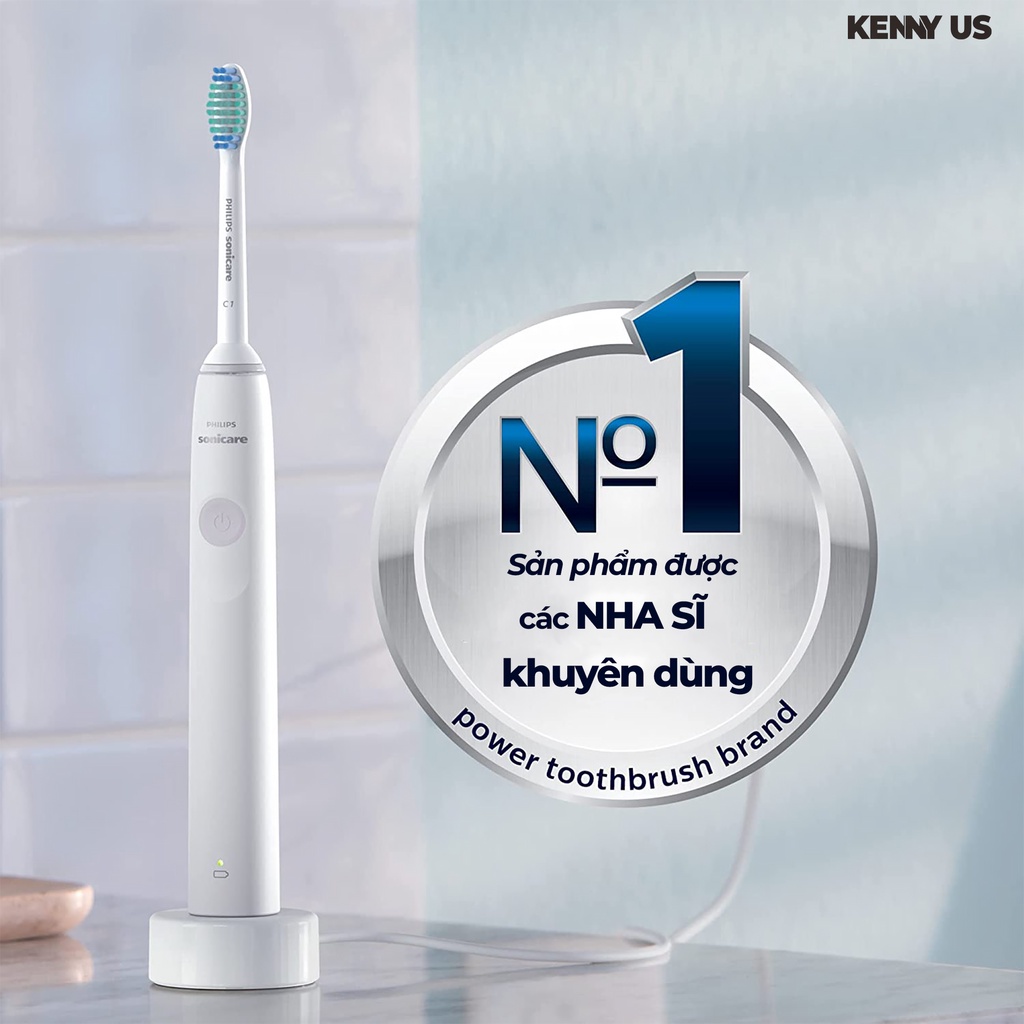Bàn Chải Đánh Răng Điện Philips Sonicare 1100 HX3641 Chính Hãng Bay Mảng Bám Kẻ Răng Hiệu Quả - Kennyus.vn