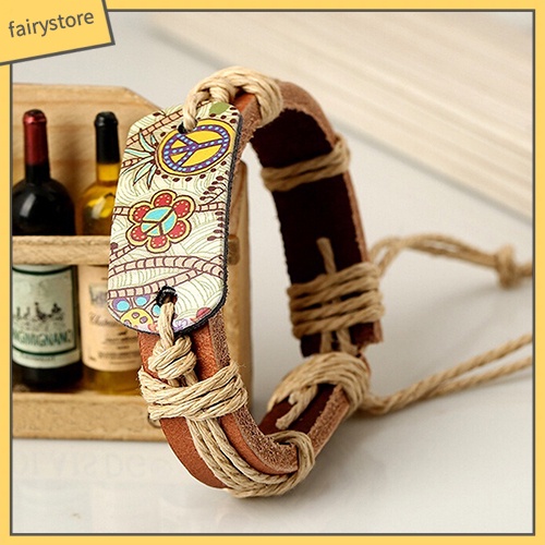 Vòng tay phong cách punk cổ điển cho nam và nữ