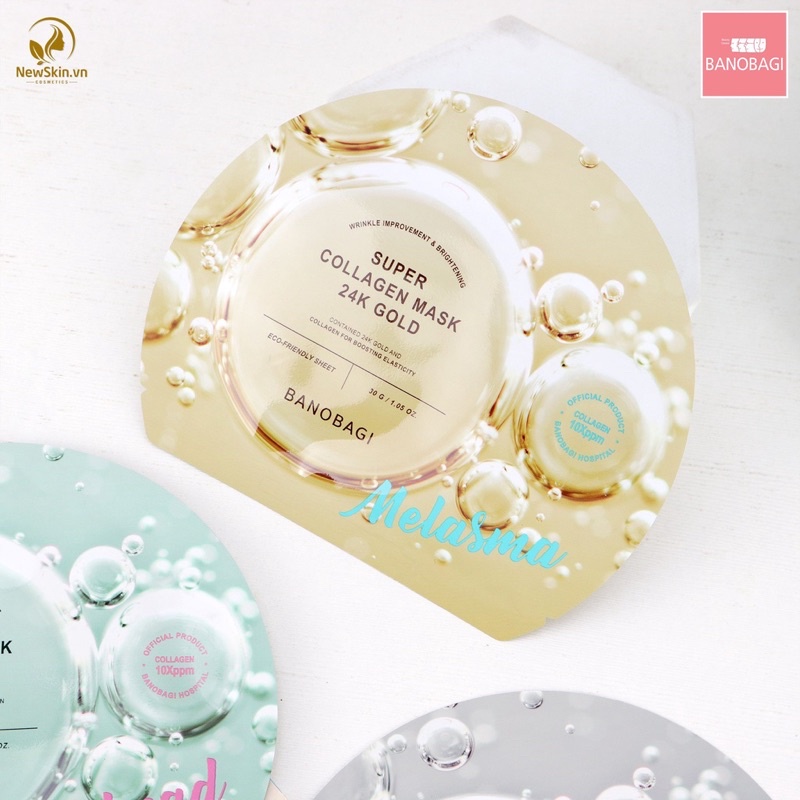 [Rẻ Vô Địch] Mặt Nạ Giấy Dưỡng Ẩm Trắng Da Banobagi - Jelly Mask Vita Genic Bổ Sung Vitamin 30ml