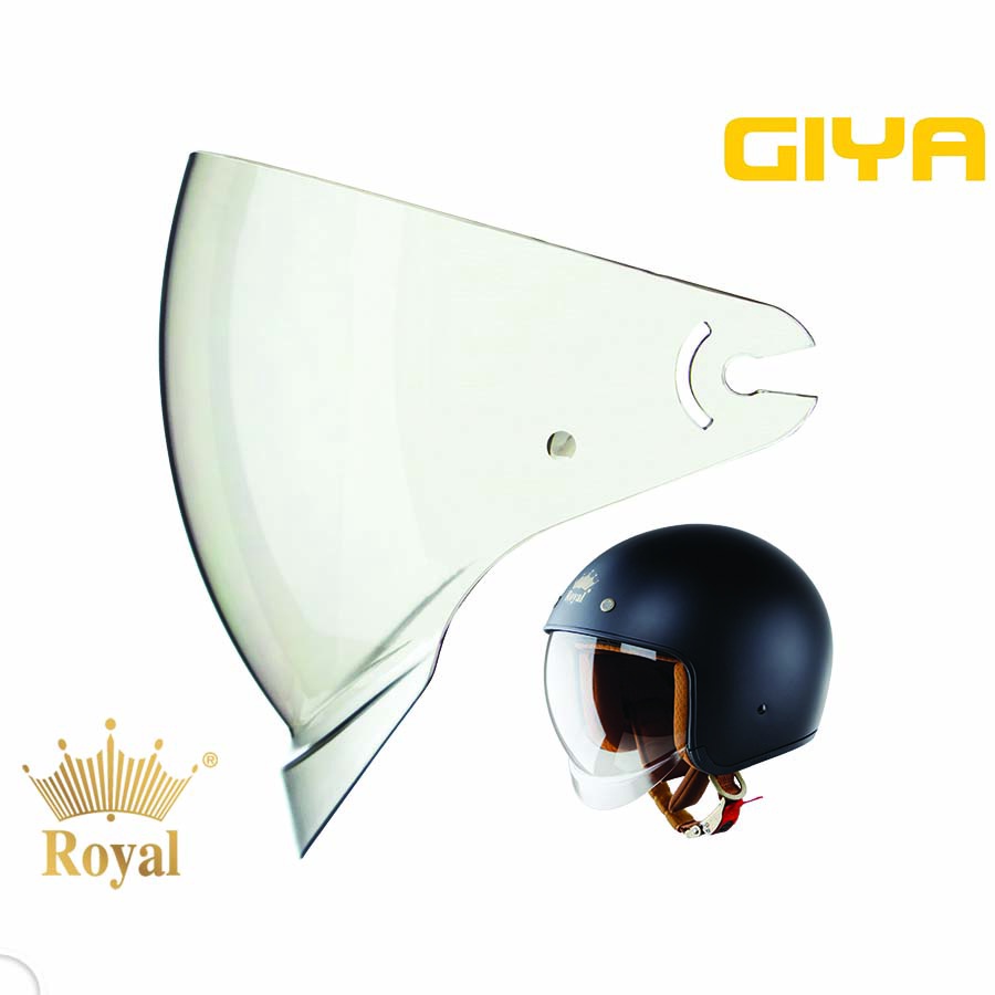 Kính thay mũ bảo hiểm Royal kính âm M139