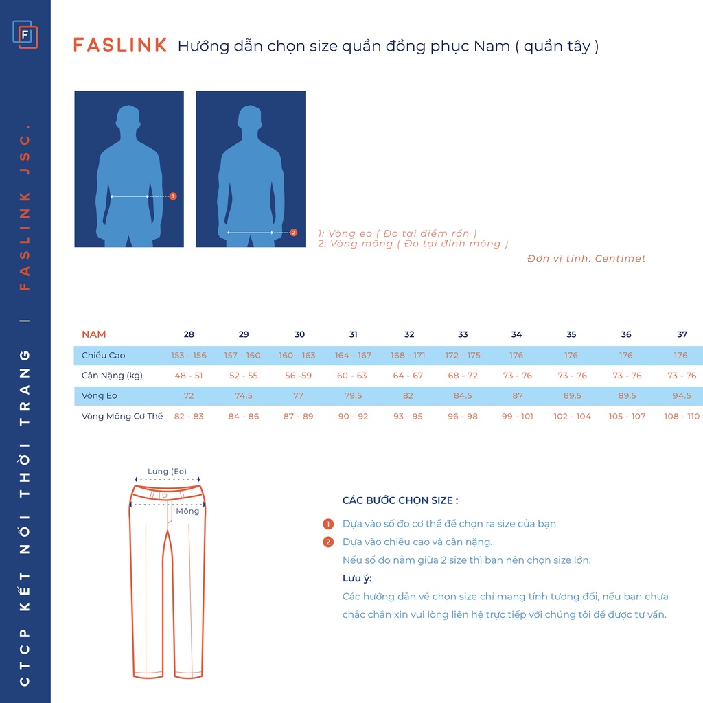 Quần Tây Nam Lux - Faslink