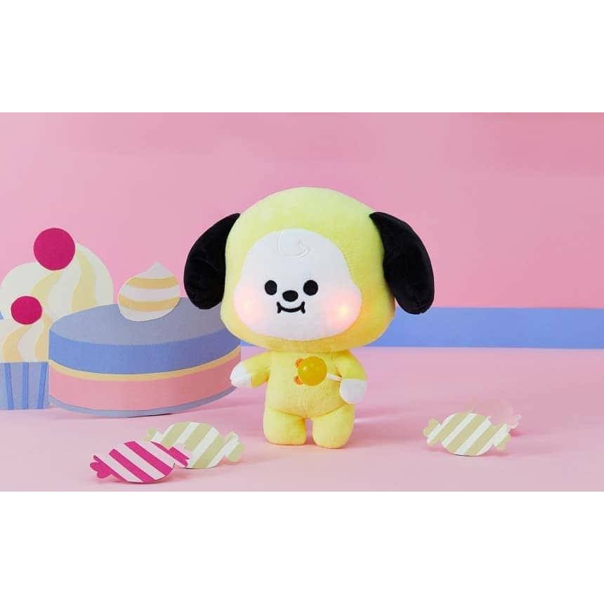 BT21 BABY Lighting Standing Doll, Gấu bông phát sáng BT21