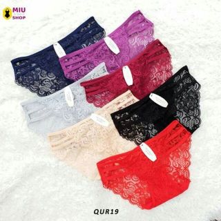 Bộ 10 quần lót ren 3 dây sườn gọi cảm quyến rũ