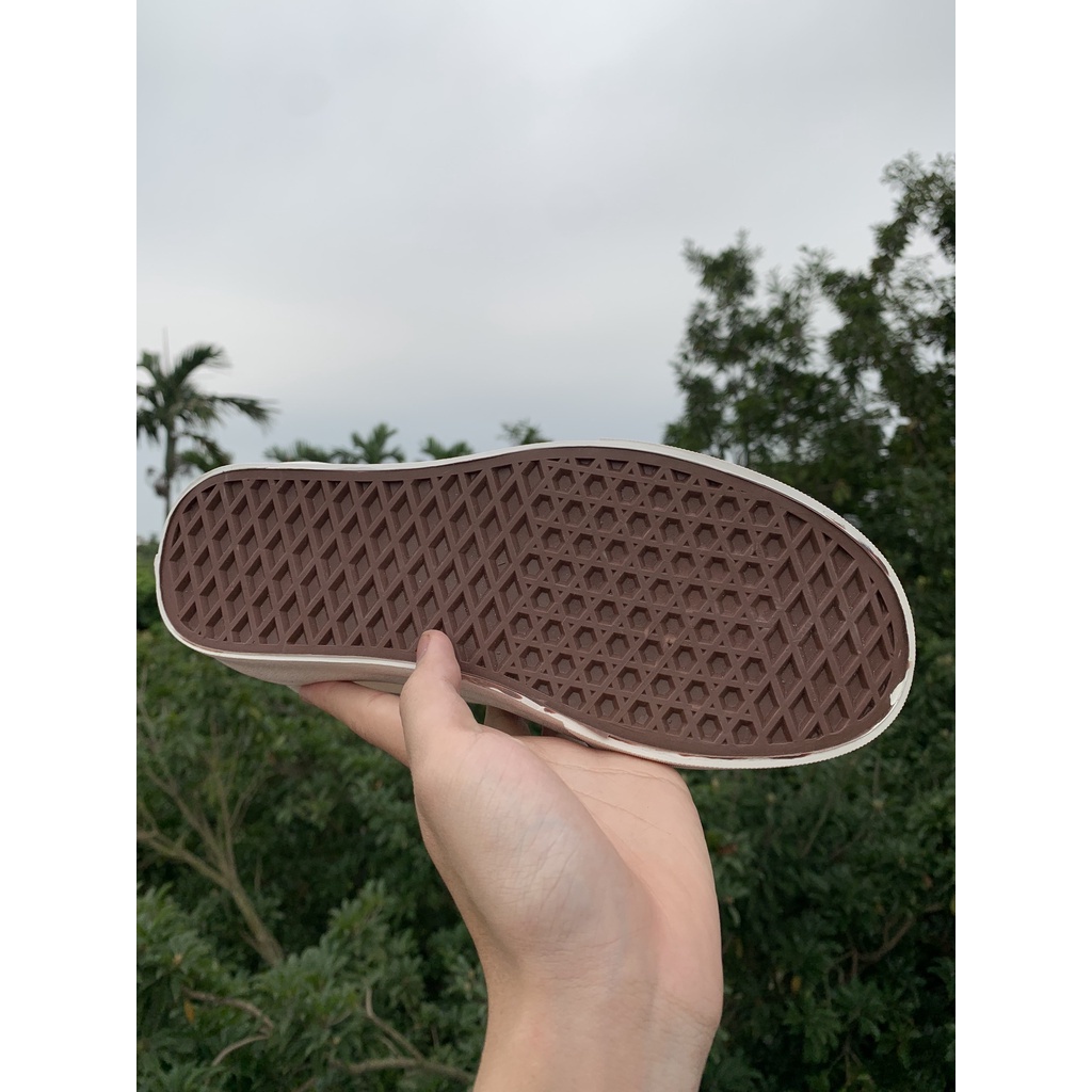 Giày 𝐕𝐚𝐧𝐬 𝐎𝐥𝐝 𝐒𝐤𝐨𝐨𝐥 Trắng Kem 1,1